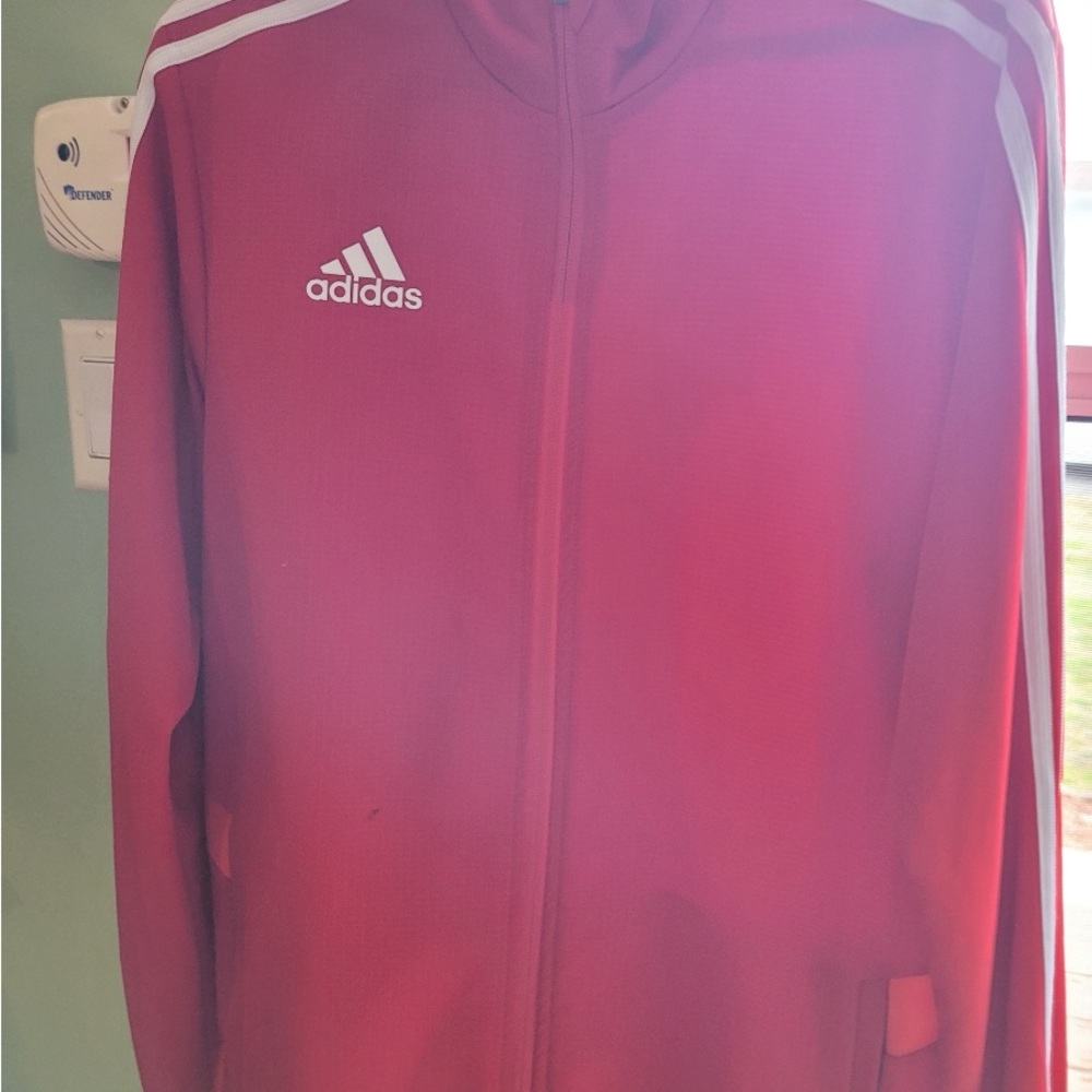 Adidas Red Track Jacket